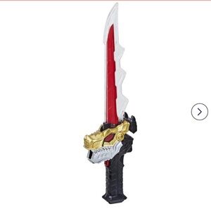 EUC Power Rangers Dino Fury Saber Electronic Color-Scanning Toy Lights & Sounds